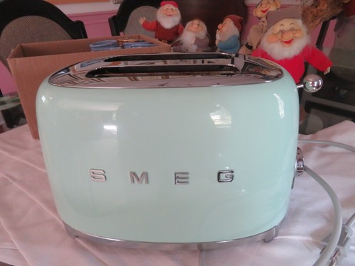Smeg tsf01pgus slice toaster - smeg, 2-slice